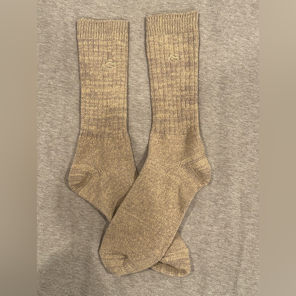 UGG Brown Mix Socks OS